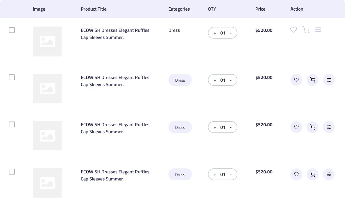 WooCommerce product table plugin