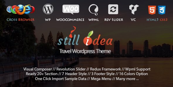 Stillidea - Travel Tour Multipurpose WP Theme