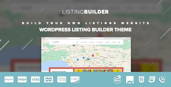 ListingBuilder – WP Listings Directory Theme