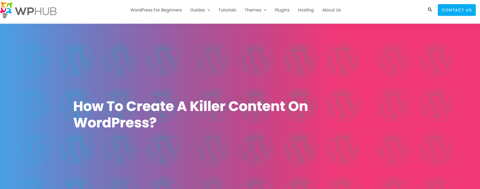 Create Killer Content First