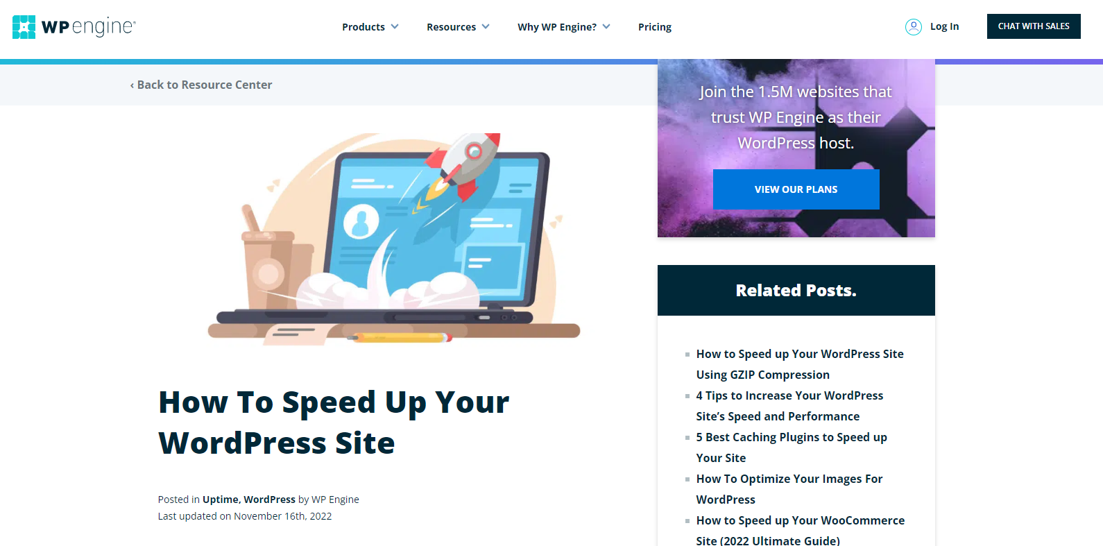 Optimize Site Loading Speed