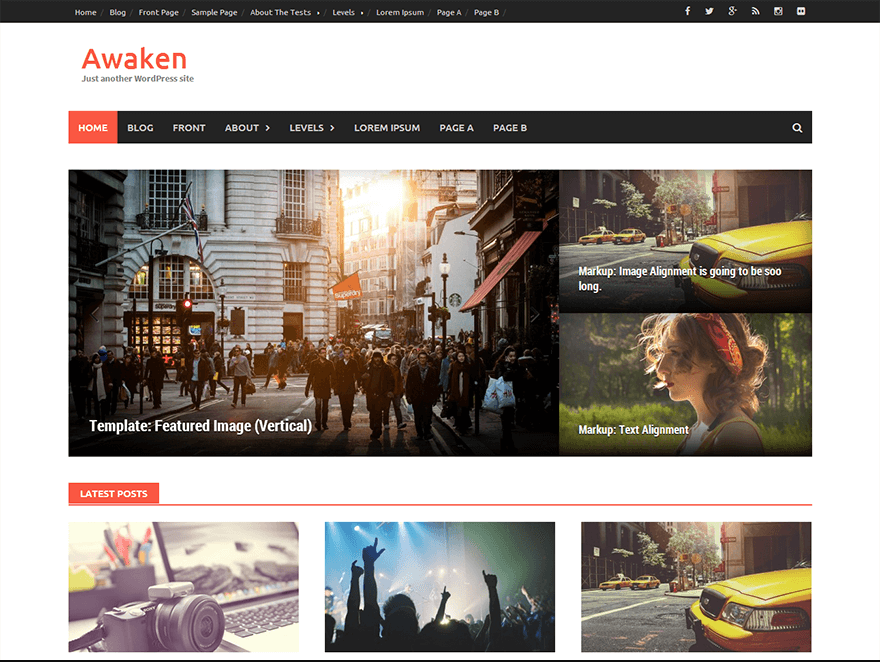 Awaken – Magazine and Blog WordPress Theme