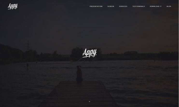 Appy - WordPress App Landing Page