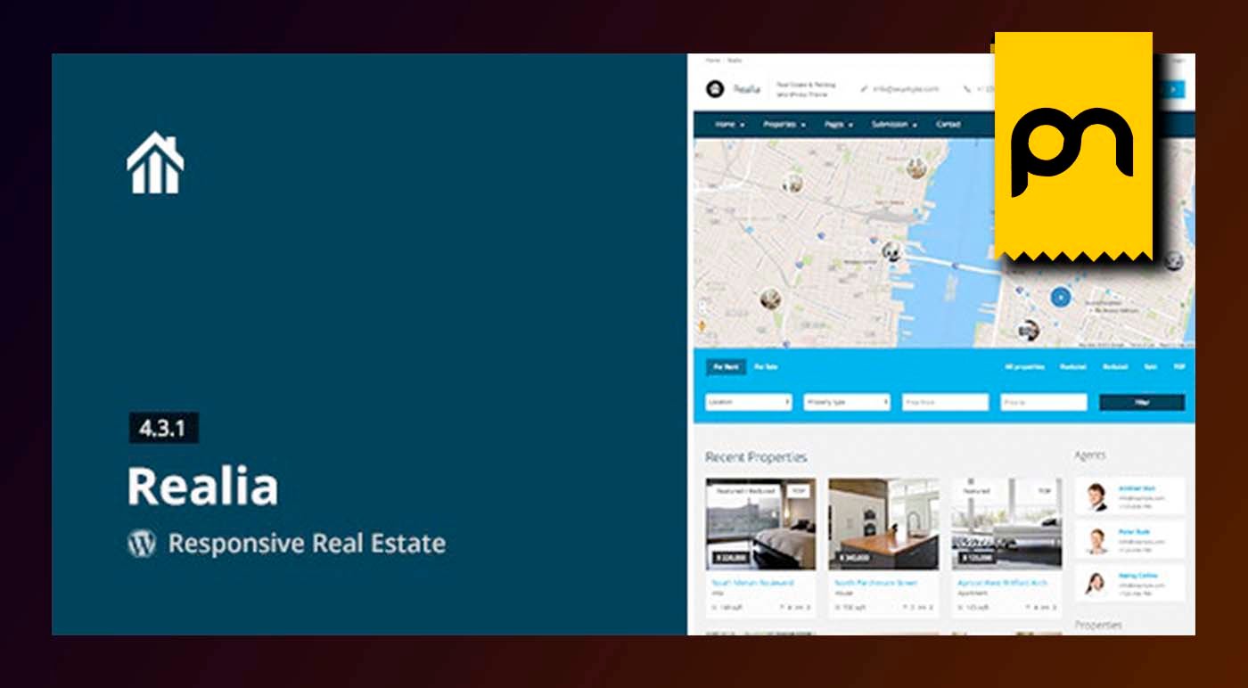 Realia – Responsive Real Estate WordPress Theme