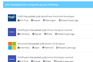 Job Feed addon by job board manager wordpress plugin