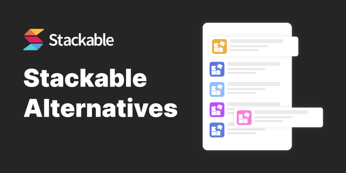 Stackable Alternatives 9