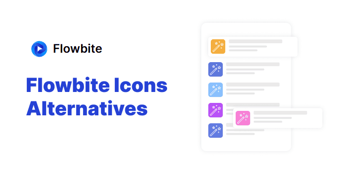 Flowbite Icons Alternatives   2