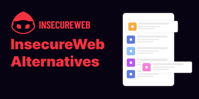 insecureweb-alternatives